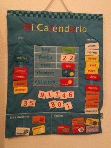Calendario infantil